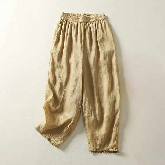 Lunara – Lightweight Relaxed Linen Pants for Women
