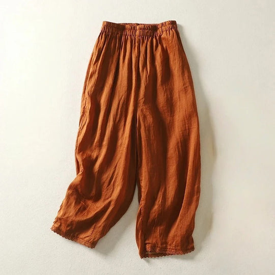 Lunara – Lightweight Relaxed Linen Pants for Women