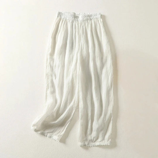 Lunara – Lightweight Relaxed Linen Pants for Women