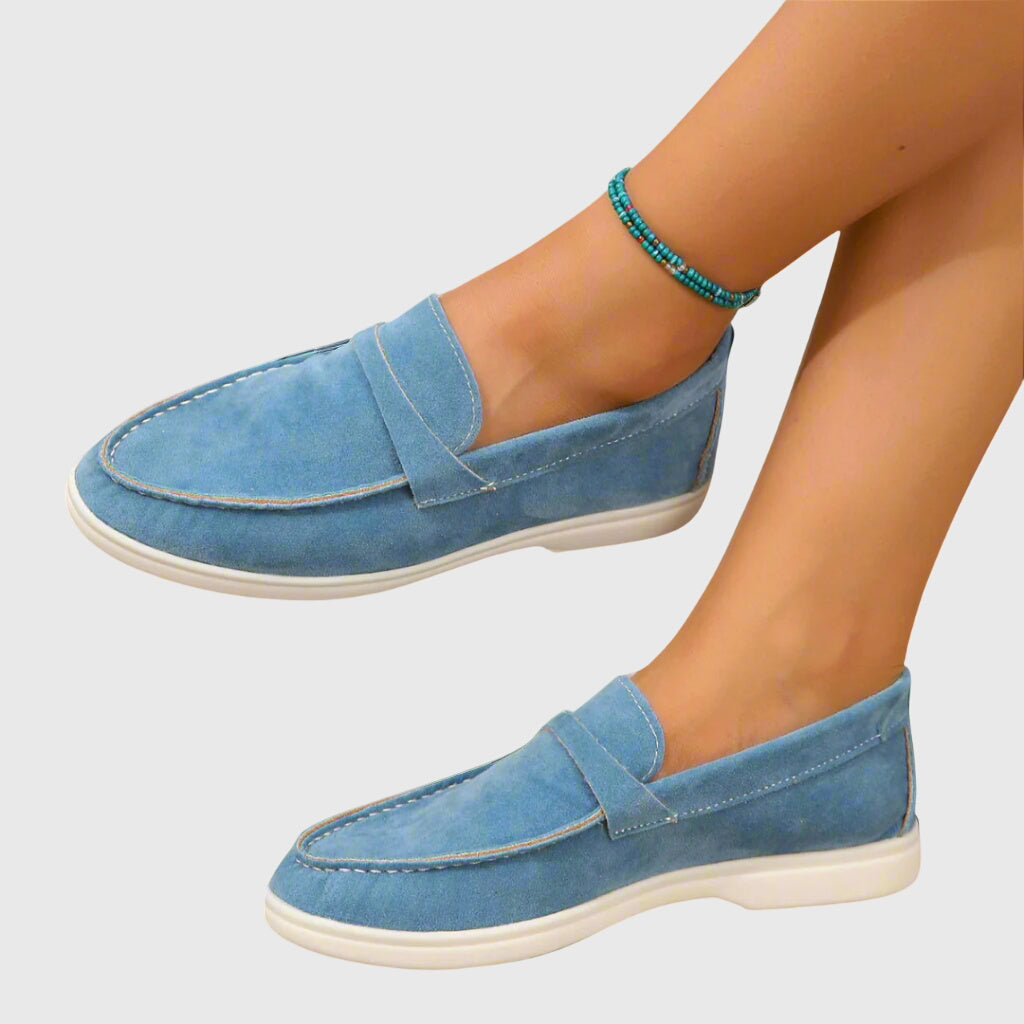 Jaimie – Lightweight Suede Loafers for Women