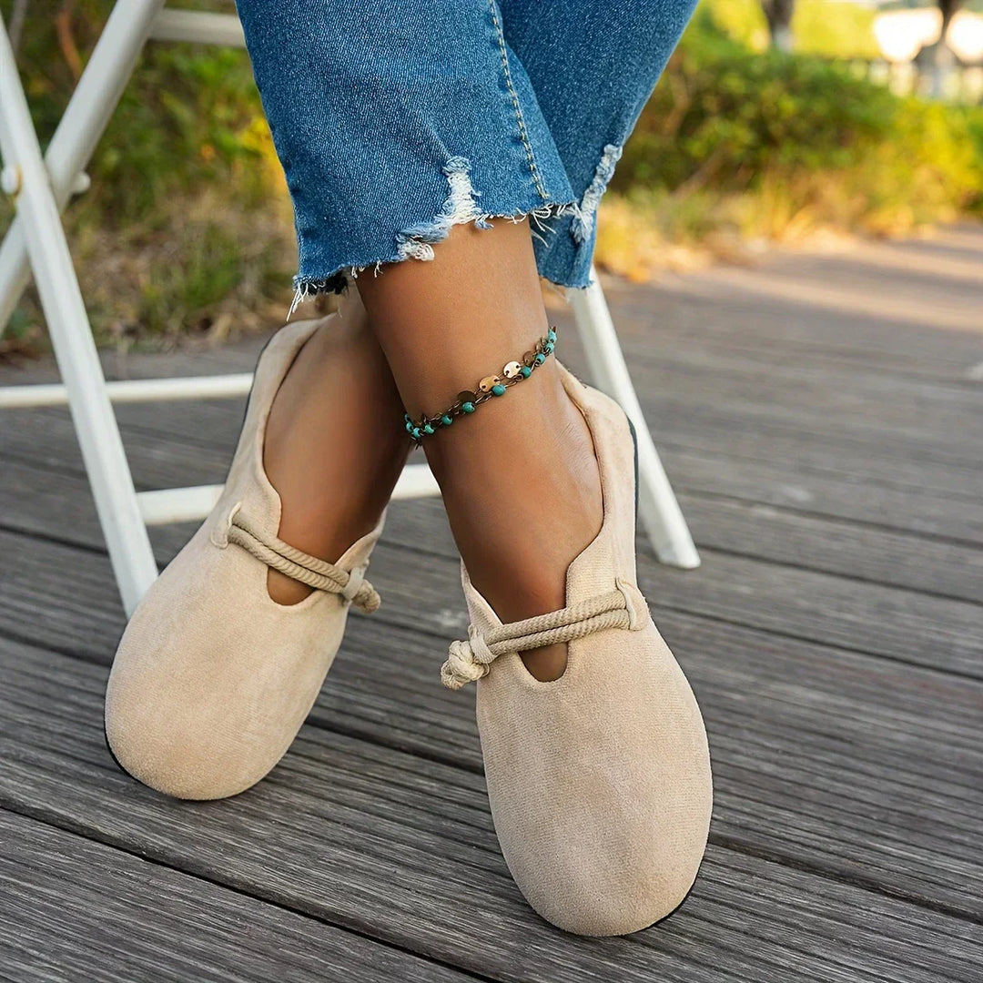 Jessy – Suede Ballet Flats for Women