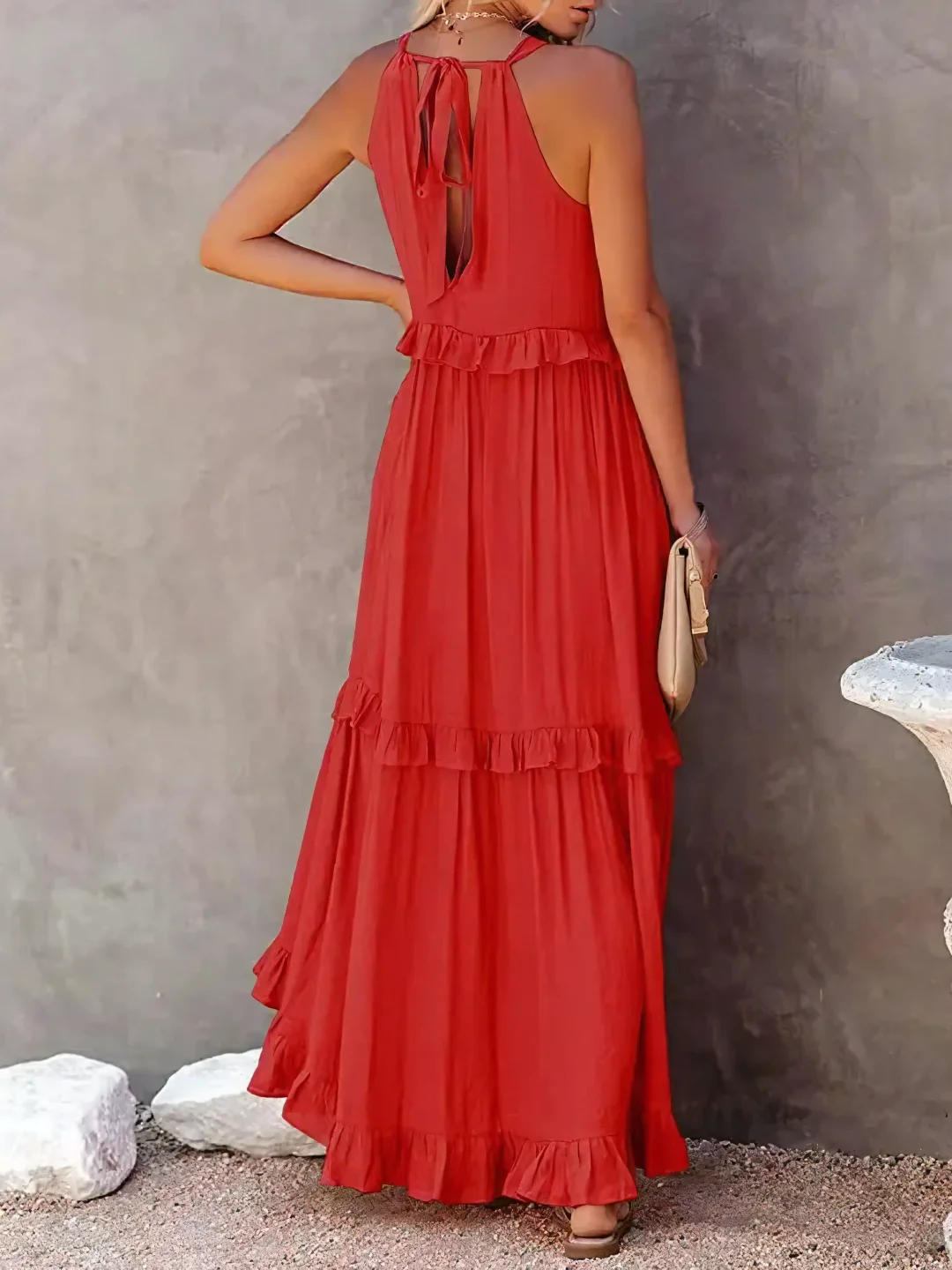 Delaney – Tiered Boho Maxi Dress for Women
