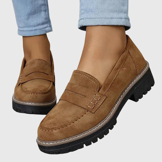 Erica – Contemporary Chunky-Sole Loafers for Women