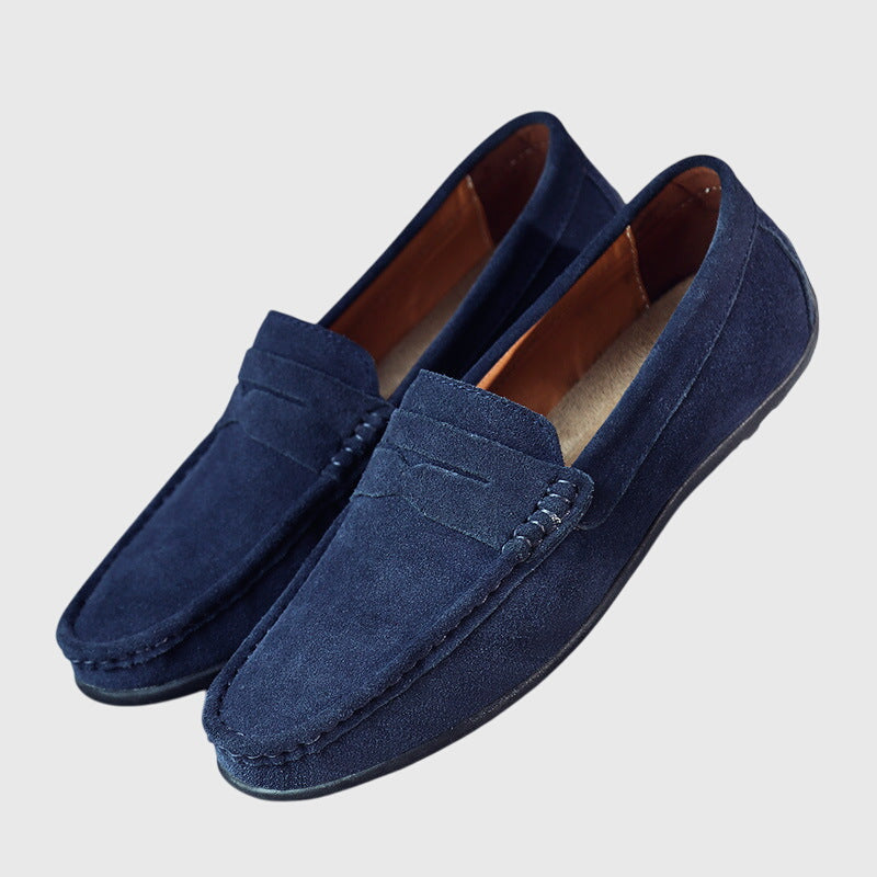 Denise – Classic Suede Driving Loafers for Women