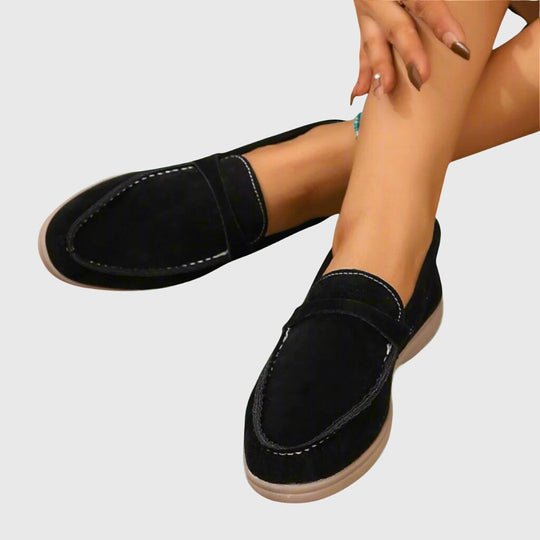 Jaimie – Lightweight Suede Loafers for Women