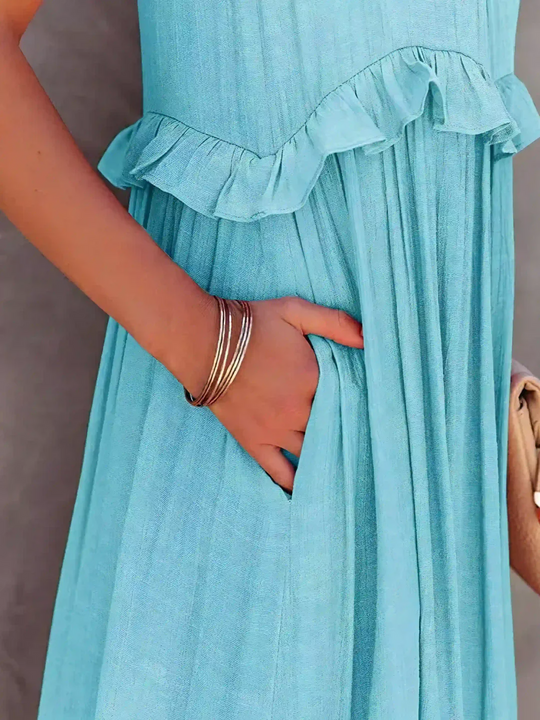 Delaney – Tiered Boho Maxi Dress for Women
