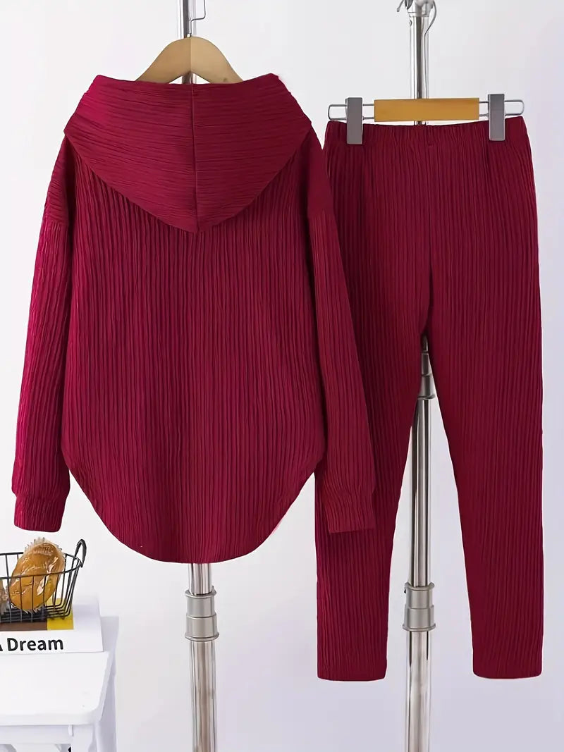 Alivia – Ribbed Lounge Set for Women