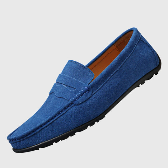 Denise – Classic Suede Driving Loafers for Women