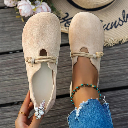Jessy – Suede Ballet Flats for Women