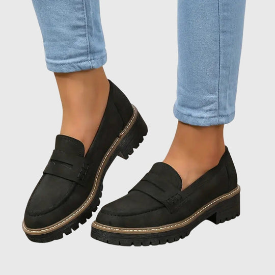Erica – Contemporary Chunky-Sole Loafers for Women