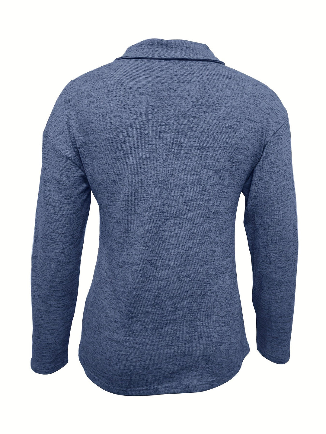 Seraya – Zip Collar Long-Sleeve Top for Women