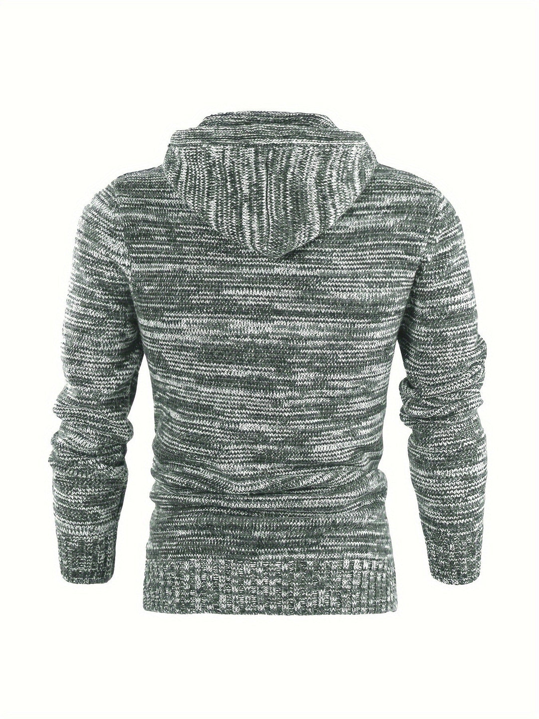 Aiden – Knit Hooded Pullover for Men