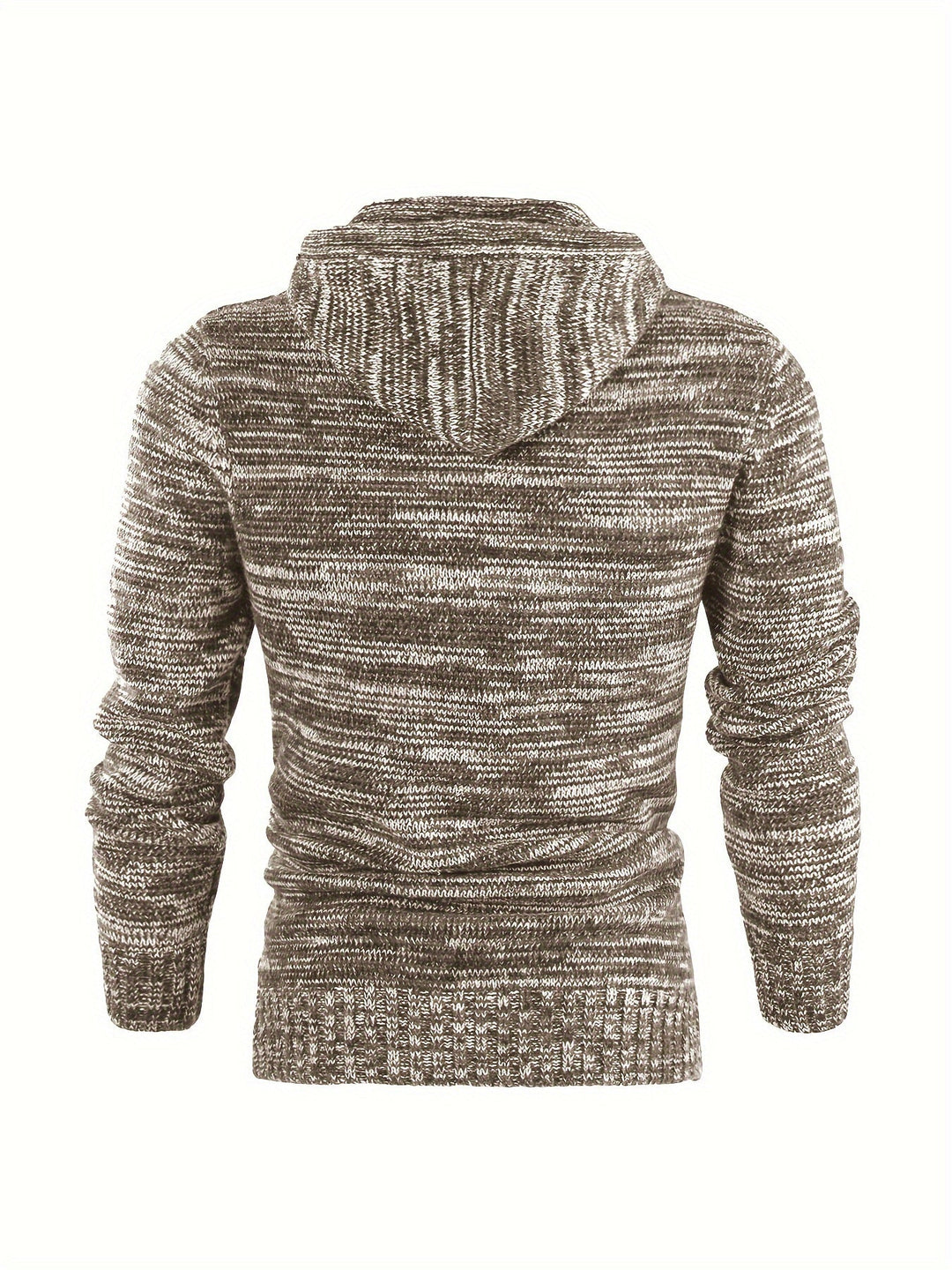 Aiden – Knit Hooded Pullover for Men