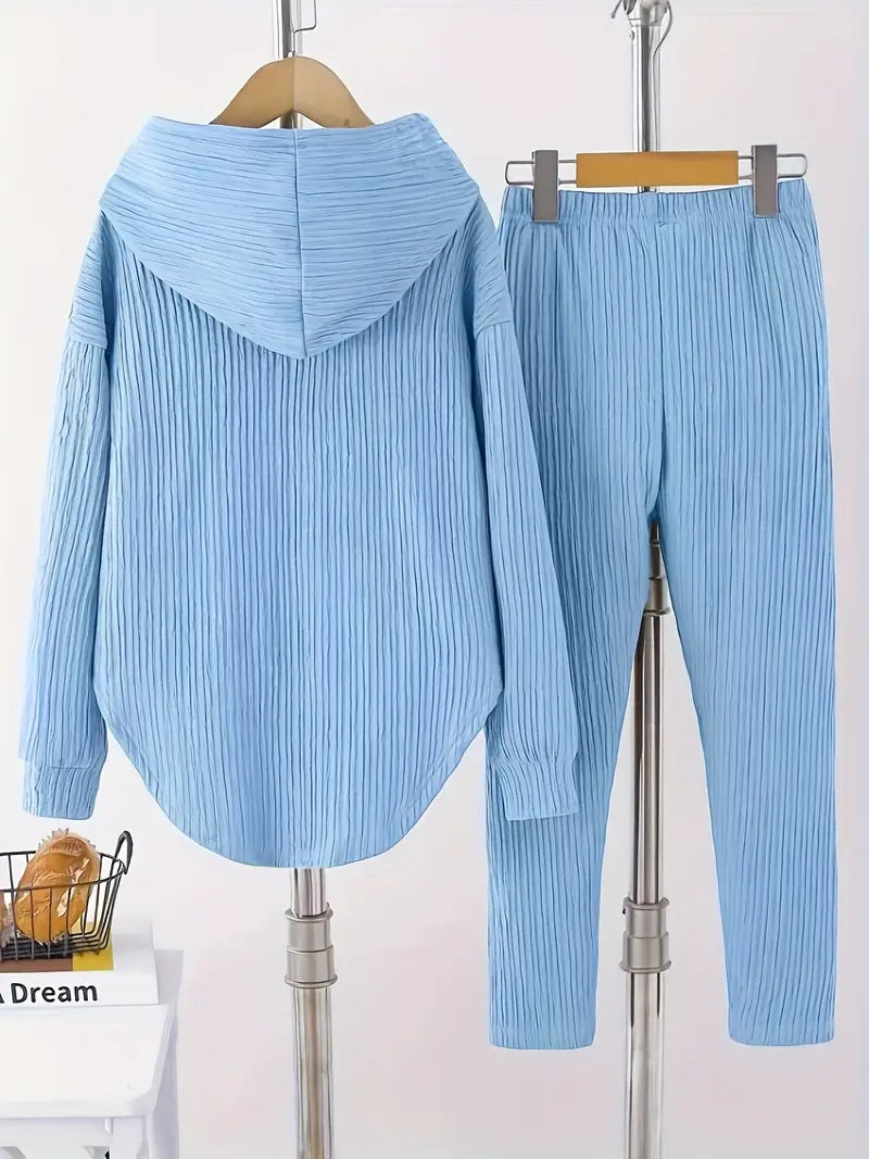 Alivia – Ribbed Lounge Set for Women