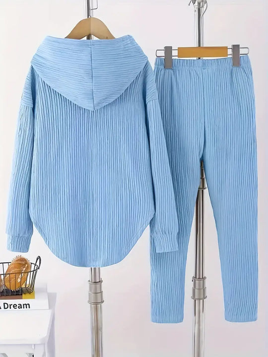 Alivia – Ribbed Lounge Set for Women