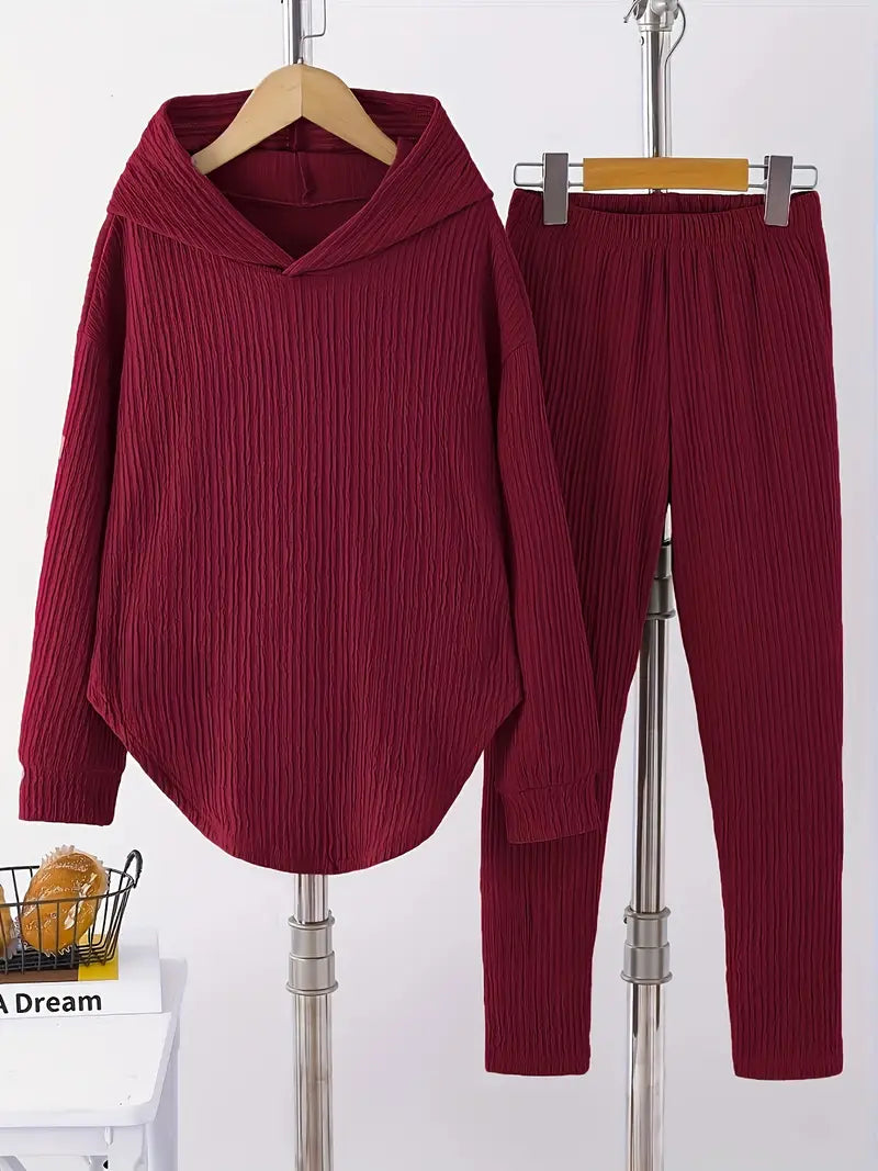 Alivia – Ribbed Lounge Set for Women