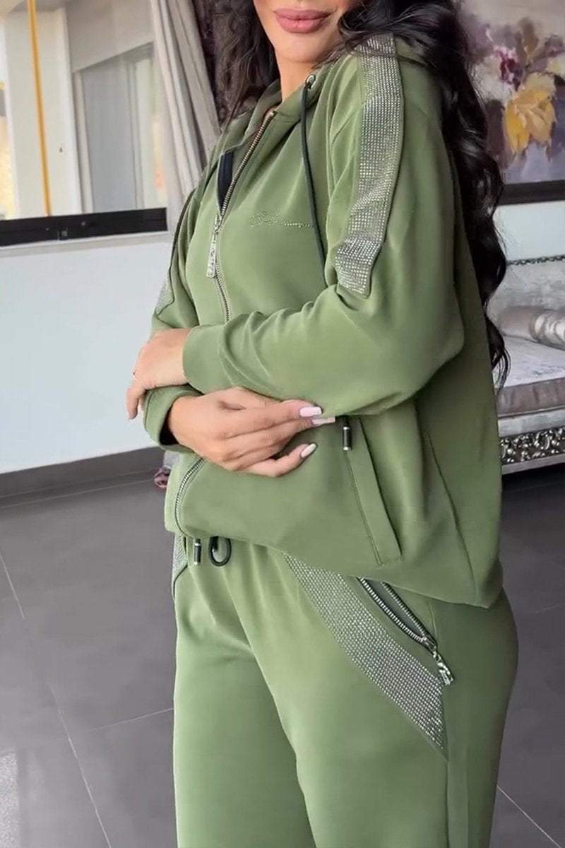 Valmira – Utility-Inspired Zip-Up Set for Women