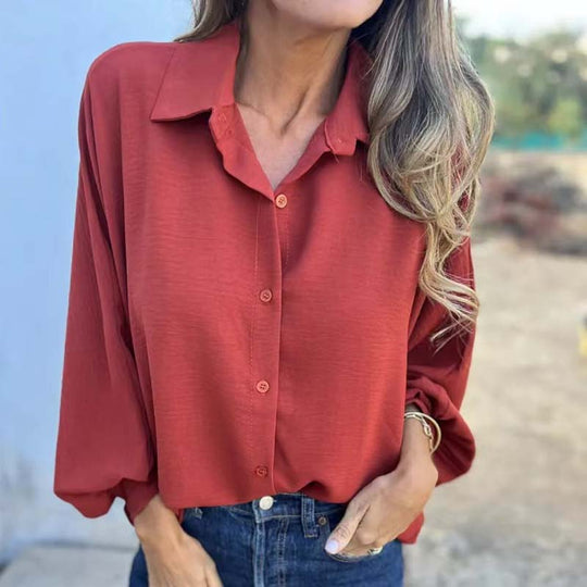 Inbar – SoftDrape Satin Blouse