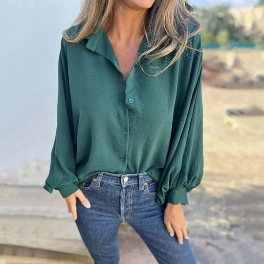 Inbar – SoftDrape Satin Blouse