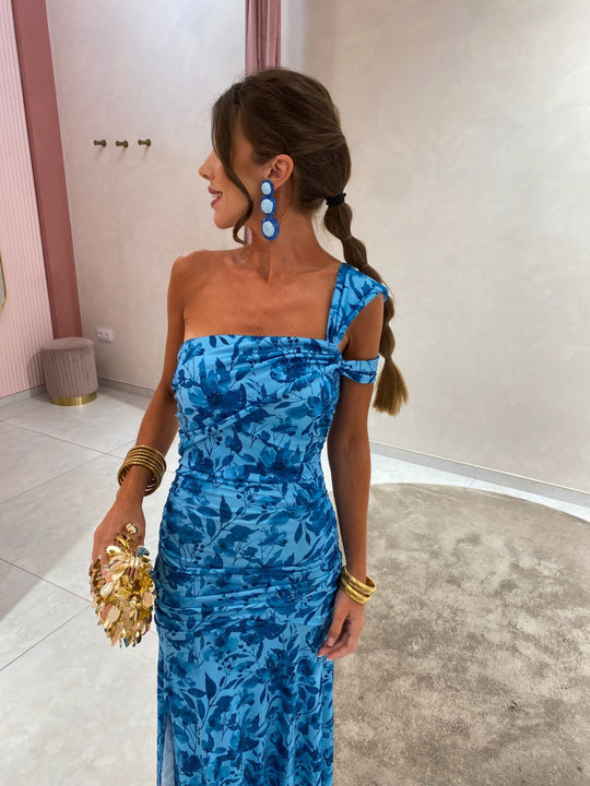 Ariella | Asymmetric One Shoulder Evening Dress