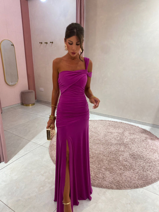 Ariella | Asymmetric One Shoulder Evening Dress