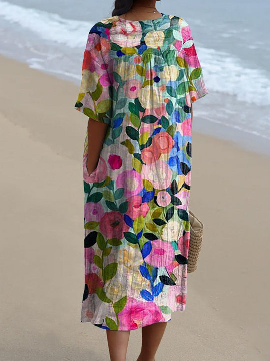 Kalina – Floral Escape Dress