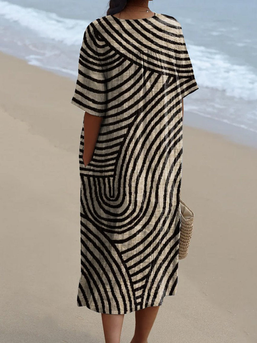Zena – Curve Line Midi Dress