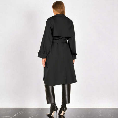 Elodie – Double-Breasted Trench Coat for Women